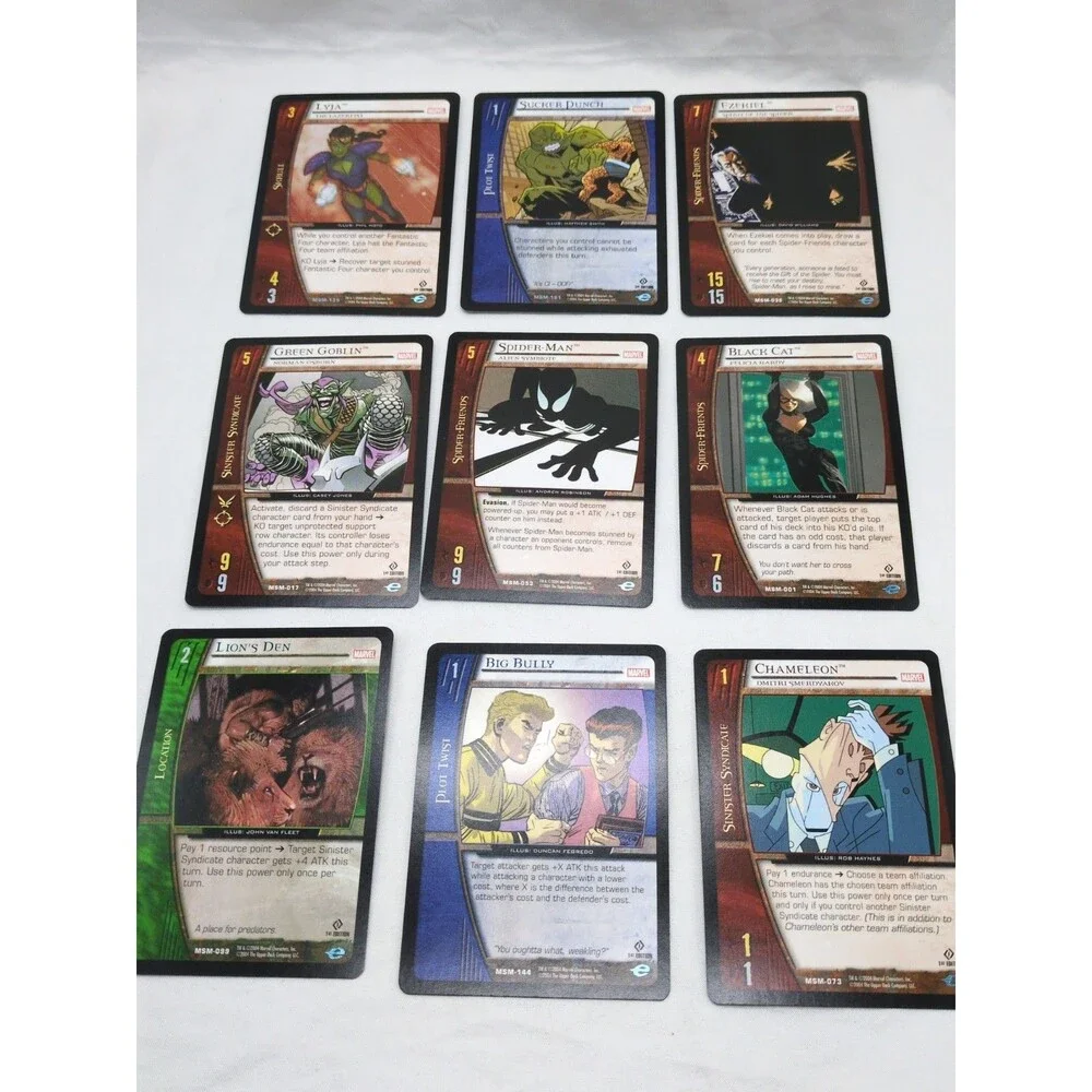 (53) Vs System Trading Cards Commons Uncommons